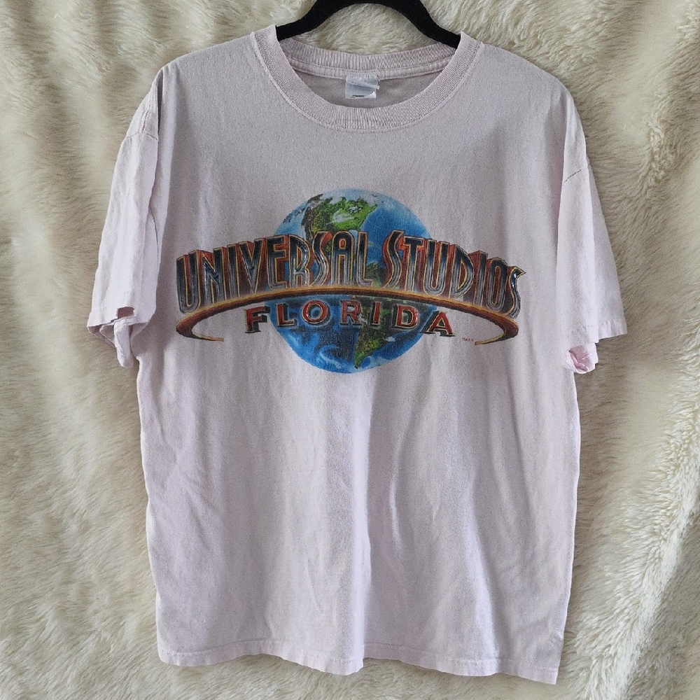 Vintage Universal Studios Florida Light Pink Tee